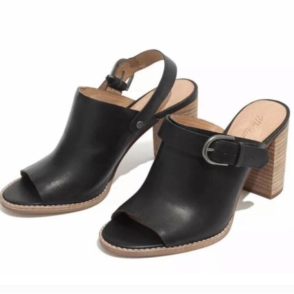 Madewell The Riley Convertible Slingback Mule Sz10 - Picture 1 of 15